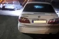 توقیف ماکسیمای متخلف با سرعت بالای 206 کیلومتر بر ساعت در کرمان