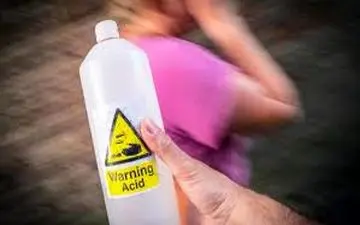  اسیدپاشی مرد خشمگین روی همسرش