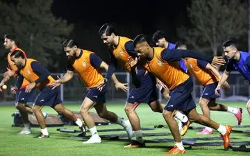 تمرین شاداب در کمپ؛ شاگردان قلعه‌نویی برای روسیه آماده شدند