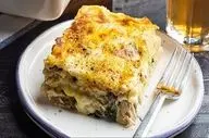طرز تهیه لازانیا مرغ و سیب زمینی| این مدل لازانیا هم عالیه!