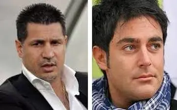 علی دایی و محمدرضا گلزار پای دیگ نذری