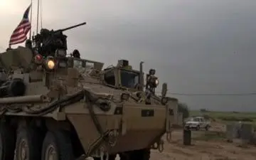 گشت‌زنی آمریکایی‌ها در منطقه مثلث مرزی سوریه، عراق و ترکیه
