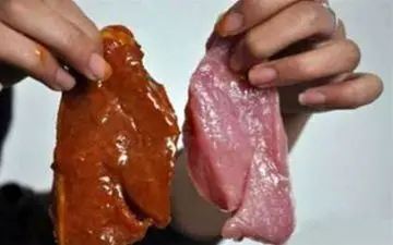 فروش مرغ رنگ شده به جای گوشت