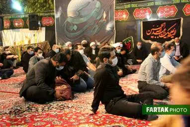 مراسم درگذشت والده مکرمه حجت‌الاسلام  رئیس سازمان گسترش اقتصاد مقاومتی 
