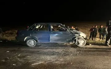 برخورد ۲ خودرو در خراسان شمالی ۹ زخمی بر جا گذاشت