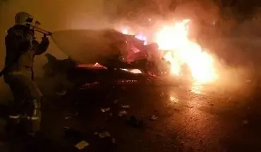 انفجار خودرو در «گلشهر» گرگان/ انتقال ۲ مصدوم به بیمارستان
