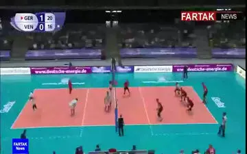 دریافت های جالب هفته اول لیگ جهانی والیبال + فیلم