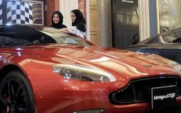 عکس/ خودروهای لوکس زنان عربستانی