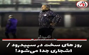 روز های سخت در سپیدرود / اشجاری جدا می‌شود!