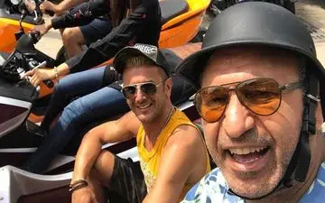 تیپ متفاوت امین حیایی در تایلند! + عکس