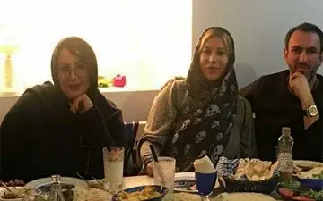رستوران گردی فریبا نادری و همسرش! + عکس