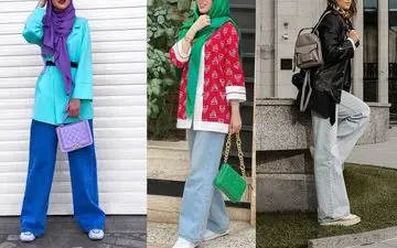 مانتو و شلوار بگ در استایل های جذاب امروزی رو این طوری ست کن!
