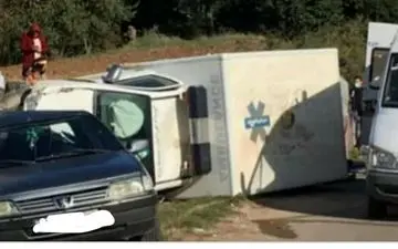 جزئیاتی از واژگونی خونین ماشین آمبولانس