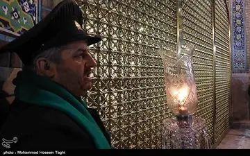 مراسم شام غریبان سیدالشهدا(ع) در حرم منور رضوی آغاز شد