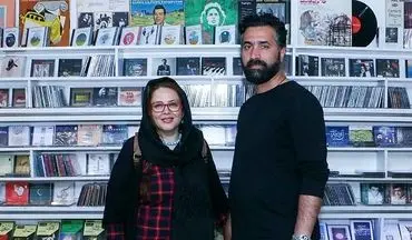 بهاره رهنما و همسرش در یک مکان فرهنگی! + عکس