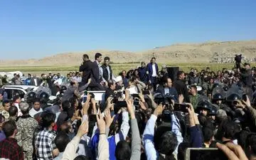 گزارش تصویری بازدید روحانی از مسکن مهر سرپل ذهاب