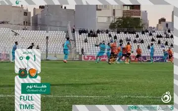 خلاصه بازی شهر راز شیراز 1 - مس شهر بابک 0 + ویدئو