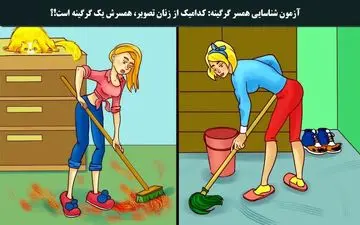 تست هوش| کدام زن همسرش گرگینه است؟ 