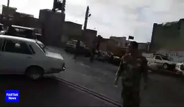 پایان ماموریت ارتش در مناطق زلزله زده؛ اشک  افسران ارتش همراه با بدرقه گسترده مردم سرپل ذهاب+فیلم