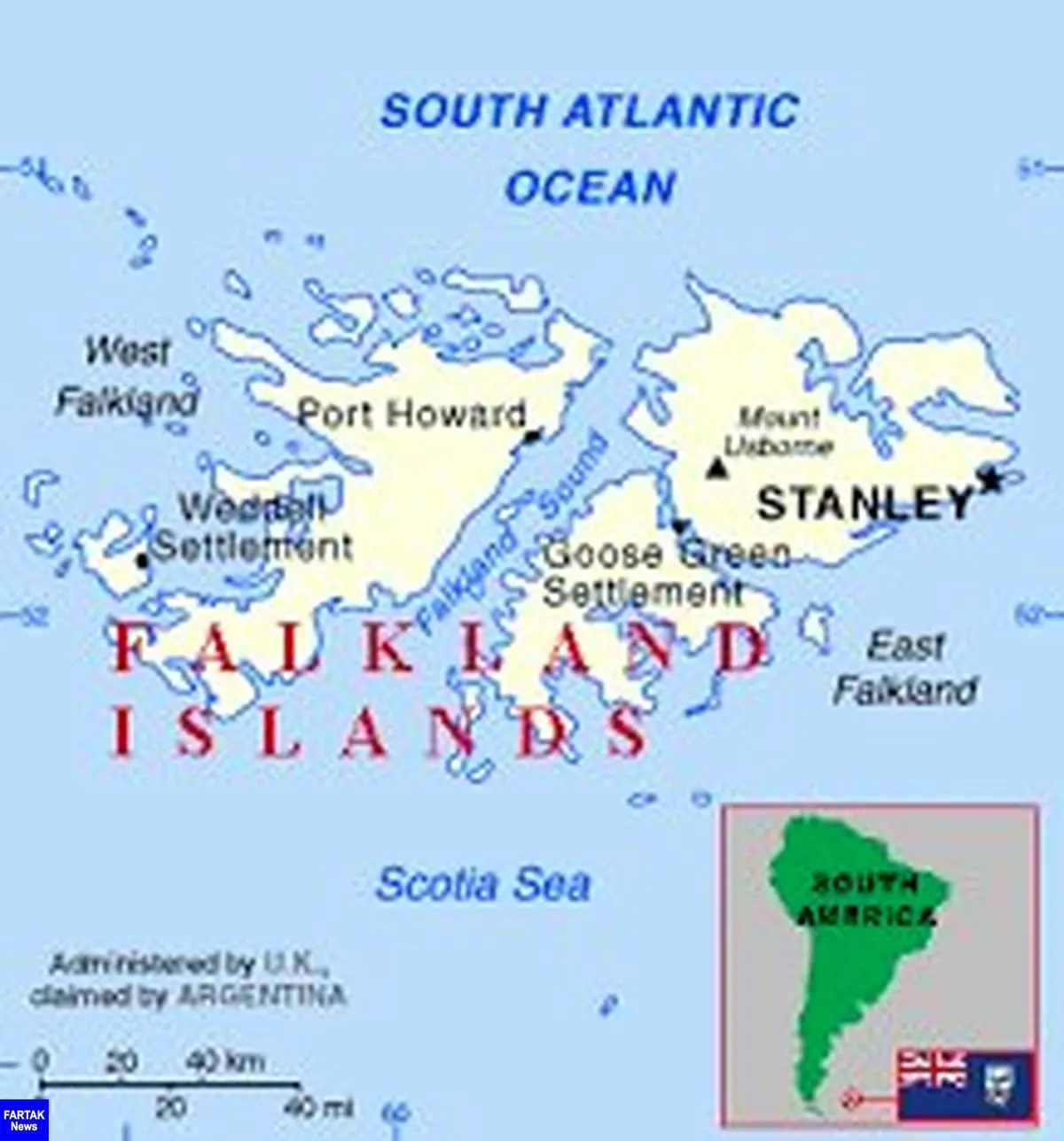 جزایر فالکلند نیز کرونایی شدند