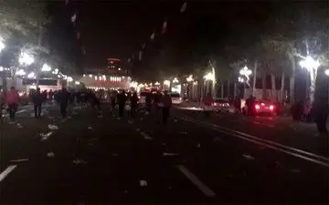 وضعیت تاسف‌بار استادیوم بعد از بازی پرسپولیس