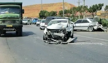 ۷ مصدوم در حادثه تصادف کامیون در نیشابور