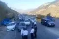 محدودیت ترافیکی در محور کندوان