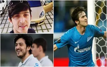 عجیب؛ فیلم لو رفته سردار آزمون با همسر بازیکن روسیه ای