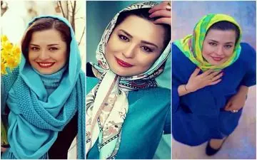 چهره خندان مهراوه شریفی‌نیا در کنار ناپدریش