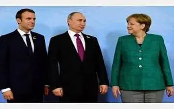 گفت‌وگوی تلفنی پوتین با ماکرون و مرکل درباره سوریه
