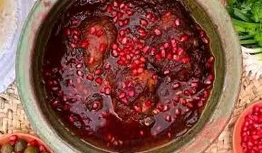 غذای محلی خوشمزه آوردم براتون| طرز تهیه خورش انار و بادمجان