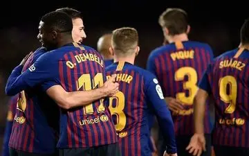 پیروزی سخت بارسلونا در لالیگا