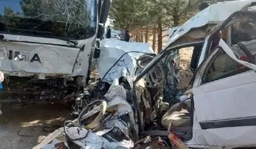 سانحه تصادف در ایلام دو کشته و سه زخمی بر جای گذاشت