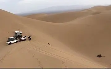 فرزندی پور:  ۲ تصادف در کویر مرنجاب ۵ مصدوم داشت