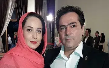 «فهیمه» سریال پایتخت و همسرش در یک مراسم + عکس