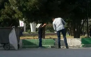 از انداختن عکس خبرنداشتم/ ماجرای عکس پر سر و صدای پدر و دختر فضای مجازی+تصاویر 