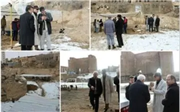 مطالعات باستان‌شناسی محدوده ارک علیشاه تبریز در مراحل ابتدایی و گمانه‌زنی است