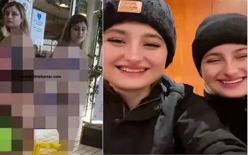 حواشی سارا و نیکا هم چنان ادامه دارد+ تصاویر 