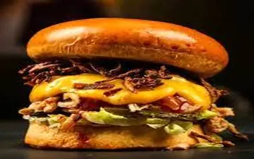 طرز تهیه برگر با سس زیتون  | حتما امتحانش کن!