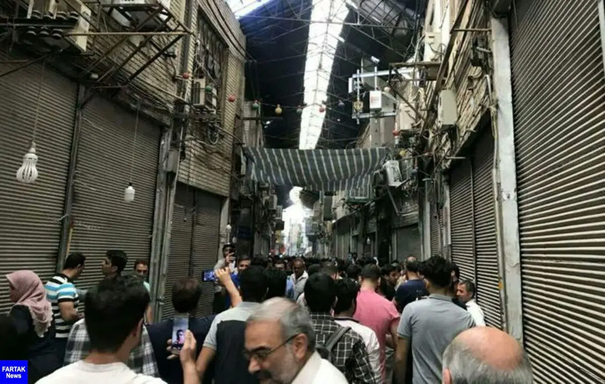 بازار تهران بسته شد + تصاویر