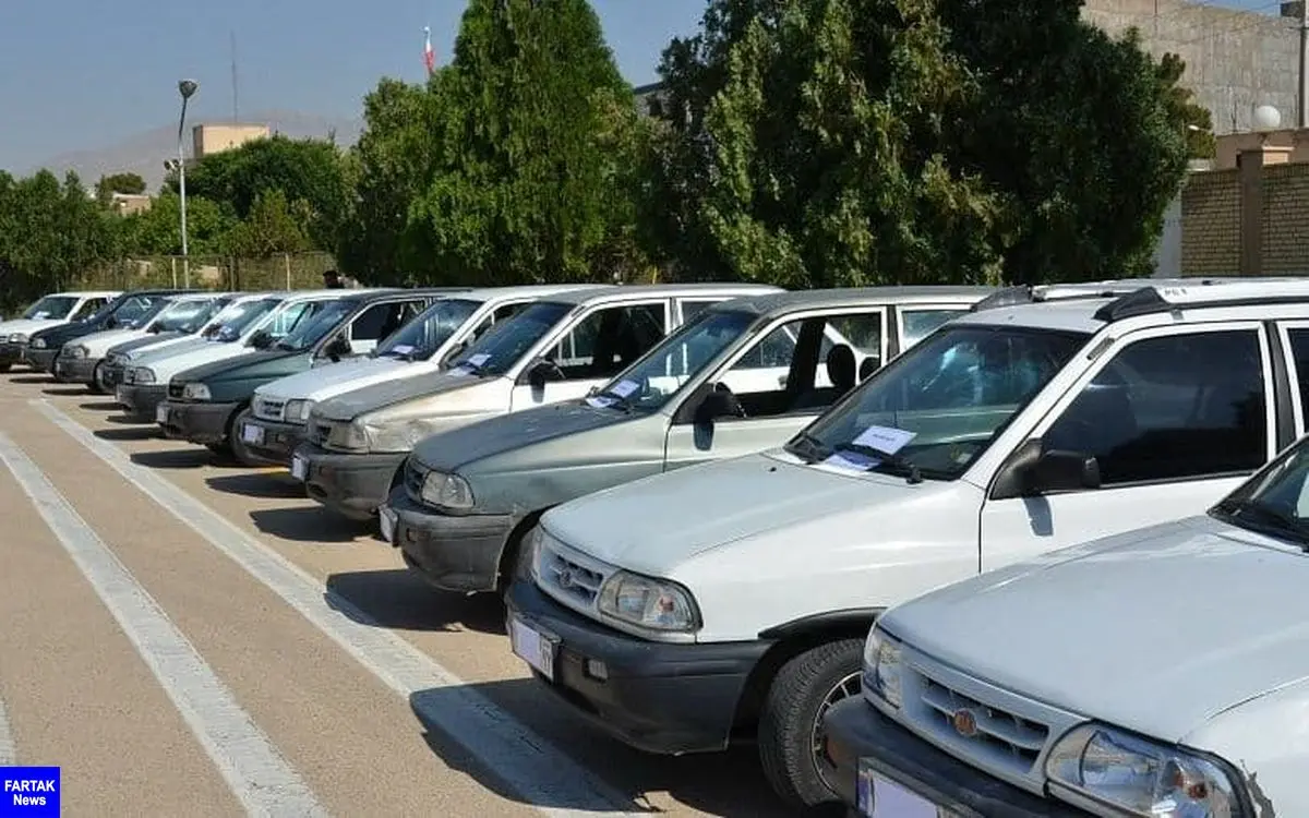24 دستگاه خودروی مسروقه توسط پلیس کرمانشاه کشف شد 