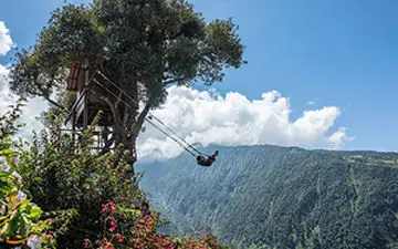 تاب بازی در خطرناک‌ترین جای دنیا + فیلم 