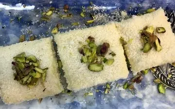 دسر متفاوت | طرز تهیه دسر برفی