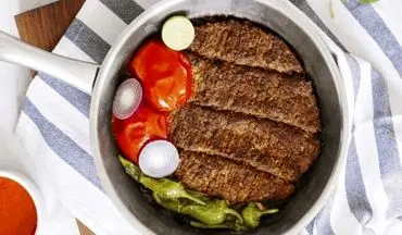 کباب تابه‌ ای عربی؛ دستور رستورانی با طعمی تند و شرقی