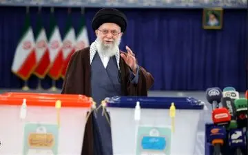 عکس| حضور رهبر انقلاب در انتخابات