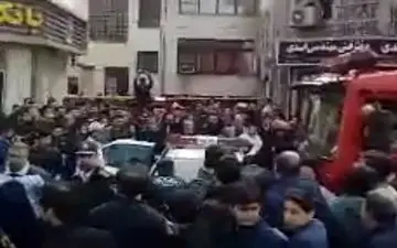 لحظه دستگیری سارق مسلح در رشت + فیلم 