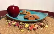 آموزش کوکی سیب و گردو  