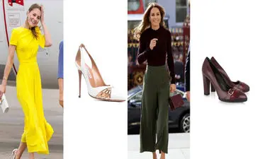 کلاسیک و سلطنتی: نگاهی به خاص‌ترین کفش‌های پاشنه‌بلند کیت میدلتون