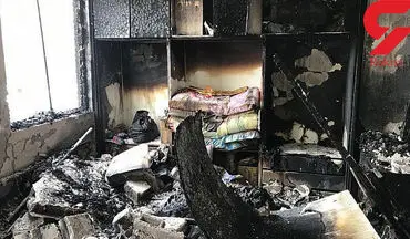 کودک 4 ساله مشکین دشتی زنده زنده در آتش سوخت