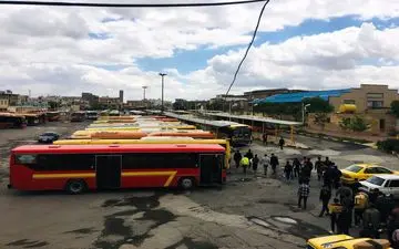 ‍ خدمات رسانی سازمان حمل و نقل مسافر شهرداری کرمانشاه در راهپیمایی روز قدس
